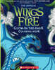 Wings of Fire Glow-In-The-Dark Coloring Book