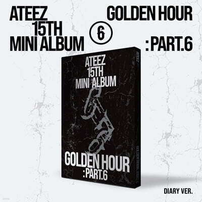 에이티즈 (ATEEZ) -  15TH MINI ALBUM [GOLDEN HOUR : Part.6][DIARY VER.]