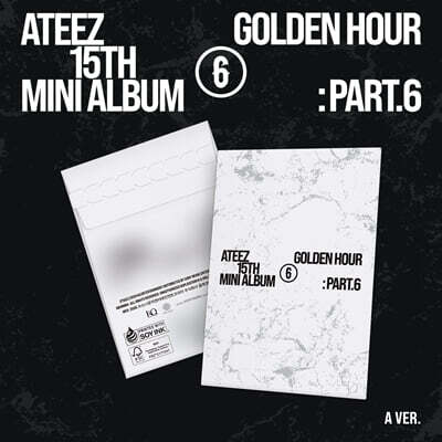 에이티즈 (ATEEZ) -  15TH MINI ALBUM [GOLDEN HOUR : Part.6][POCAALBUM][A VER.]