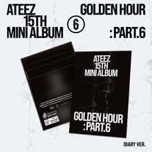 에이티즈 (ATEEZ) -  15TH MINI ALBUM [GOLDEN HOUR : Part.6][POCAALBUM][DIARY VER.]