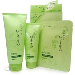 [단종] 과일나라 첫물녹차 폼 클렌징 기획세트