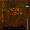 펠드먼: 피아노, 바이올린, 비올라 & 첼로 (Feldman: Piano, Violin, Viola & Cello) (CD) - Ensemble Avantgarde Leipzig