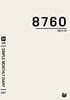 [2027년 날짜형] 8760 심플 먼슬리 다이어리 (차콜블랙)