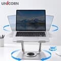 유니콘 360도 회전 각도 조절가능한 메탈소재 노트북 태블릿 거치대 받침대 LP-800S
