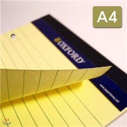 2500 3공 리갈패드 A4