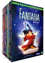 디즈니 고전명작 슬림 10DVD 세트 : 한국어 더빙 포함