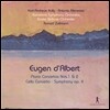 Antonio Meneses / Karl-Andreas Kolly / Ronald Zollmann 달베르: 피아노, 첼로 협주곡, 교향곡 (Eugen d'Albert: Cello Concerto, Piano Concerto, Symphony in F major)
