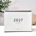 모뉴 2027  더베이직 캘린더 XL3 대형 탁상달력 3개월 A4