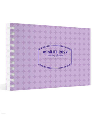 미니라이트 2027 먼슬리 플래너