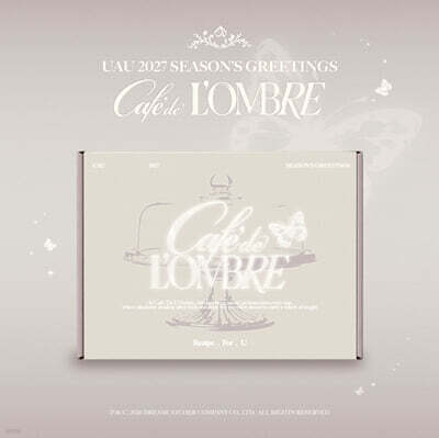 유아유 (UAU) 2027 SEASON’S GREETINGS [Cafe De L'Ombre_Recipe . For . U]