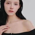 제이로렌 골드 볼 체인 목걸이 N01285