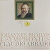 [LP] 클라우디오 아바도 - Claudio Abbado - Brahms 4 Symphonies 4Lps [일본반]