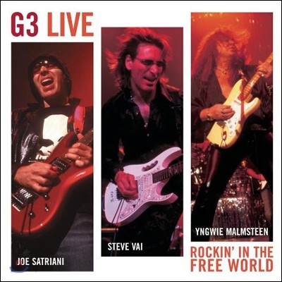 Joe Satriani / Steve Vai / Yngwie Malmsteen - G3 Live: Rockin&#39; In The Free World 조 새트리아니, 스티브 바이, 잉베이 맘스틴 라이브