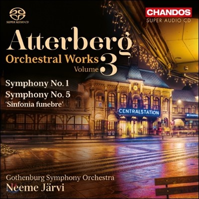 Neeme Jarvi 아테르베리: 관현악 작품 3집 - 교향곡 1번 5번 (Kurt Atterberg: Orchestral Works, Vol.3)