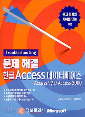 문제 해결 한글 Access 데이타베이스