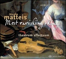 Theatrum Affectuum 마테이스: 기악 콘소트를 위한 에어 (Nicola Matteis: Most Ravishing Things)