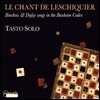 Tasto Solo 뱅슈아, 두파이, 치코니아 등의 롱도와 발라드 (Le Chant de Leschiquier)