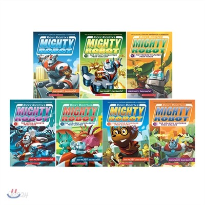 Ricky Ricotta&#39;s Mighty Robot 7종 세트