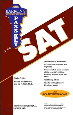 Barron&#39;s Pass Key to the SAT