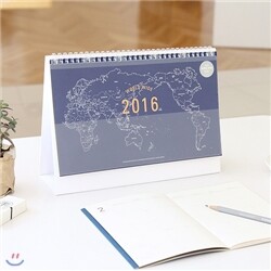 [35%할인]2016 월드 와이드 탁상용 캘린더