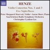 Peter Sheppard Skaerved 헨체: 바이올린 협주곡 1번 3번, 5개의 밤 소품 (Hans Werner Henze: Violin Concerto No.1, 3)