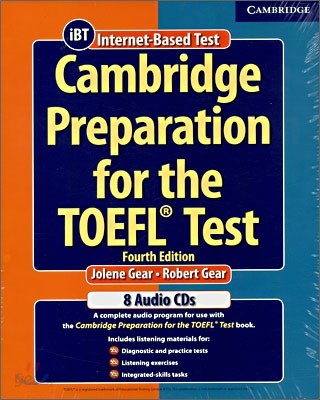 Cambridge Preparation for the TOEFL Test (4th Edition) : Audio CD