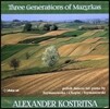Alexander Kostritsa 마주르카 - 시마노프스카 / 쇼팽 / 시마노프스키 (Three Generations Of Mazurkas)