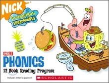Spongebob Squarepants Phonics : 12 Book Reading Program Pack2