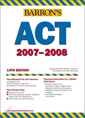 Barron&#39;s ACT, 2007-2008