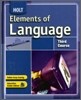 HOLT Elements of Language : Third Course (Grade 9)