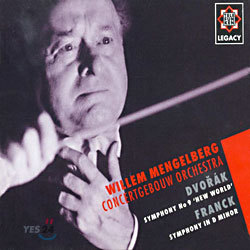 Dvorak : Symphony No.9 'New World' / Franck : D minor Symphony : Mengelberg