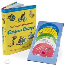 Curious George Complete Adventures : Deluxe Book & CD Gift Set