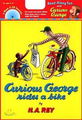 Curious George Rides a Bike Book &amp; CD [With CD (Audio)]