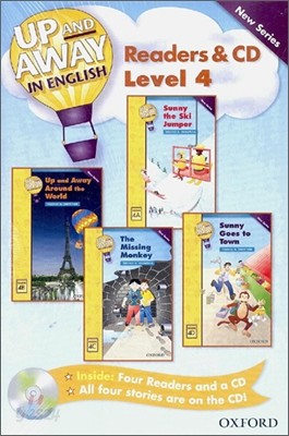 Up and Away in English Readers &amp; CD : Level 4
