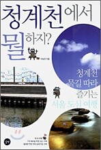청계천에서 뭘하지?