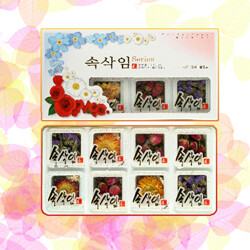 속삭임 혼합set 8T 국화3T, 장미3T, 물망초2T