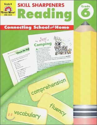 Skill Sharpeners: Reading, Grade 6 Workbook