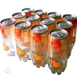 파격가! 오렌지 내안의 순수 탄산음료 1BOX(350ml*12개)