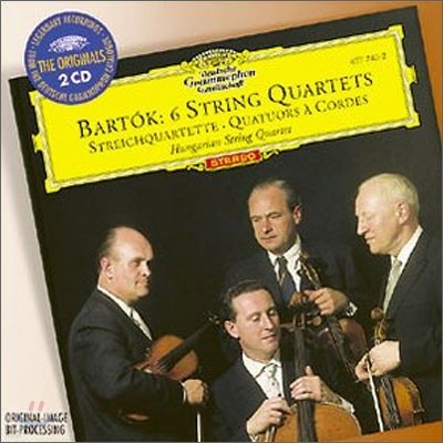 Hungarian String Quartet 바르토크 : 현악 사중주곡 전집 (Bartok : 6 String Quartets)