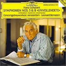 Schubert : Symphonies Nos.5 & 8 "Unfinifished" : Bernstein