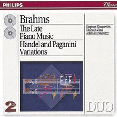 Brahms : The Late Piano Music : KovacevichㆍVarsiㆍHarasiewicz