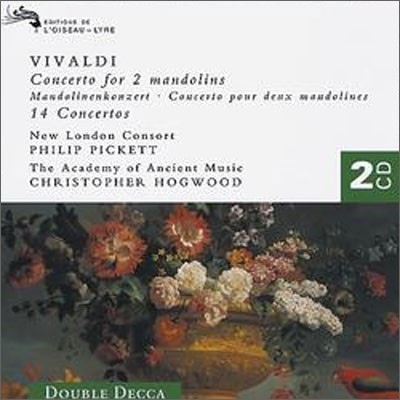 Christopher Hogwood 비발디: 협주곡 - 만돌린 플루트 바이올린 트럼펫 (Antonio Vivaldi: Concertos)