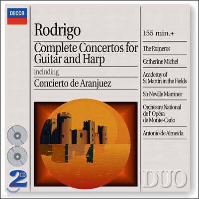Pepe Romero / Barry Davis 호아킨 로드리고: 기타 및 하프 협주곡집 (Joaquin Rodrigo: Concertos for Guitar and Harp)
