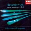St Lawrence String Quartet 쇼스타코비치: 현악 사중주 (Shostakovich: String Quartets Nos.3, 7, 8)