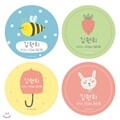 [주문제작]캐릭터버튼 귀요미