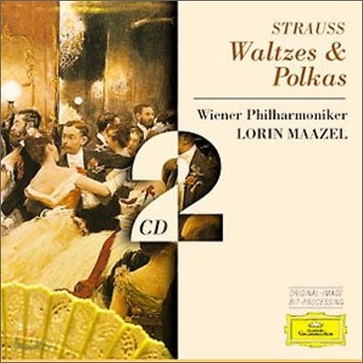 Johann &amp; Josef Strauss : Waltzes &amp; Polkas : Maazel