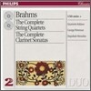 Brahms : The Complete String QuartetsㆍClarinet Sonatas : Quartetto ItalianoㆍHepzibah MenuhinㆍGeorge Pieterson