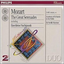 Neville Marriner 모차르트: 세레나데 명곡집 - 세레나데 노투르나, 아이네 클라이네 나흐트무지크, 하프너 (Mozart : The Great Serenades - Eine kleine Nachtmusik) 네빌 마리너