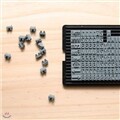 Shiny DIY 스탬프 S-624 활자판 4mm(alphabet)