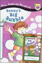 All Aboard Reading : Benny's Big Bubble (Book+Tape)